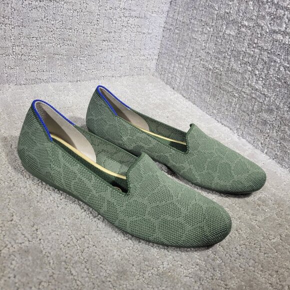 Rothys The Loafer Women's Size 7 US Safari Round Toe Slip on Flat Ballet Shoes - Picture 8 of 11